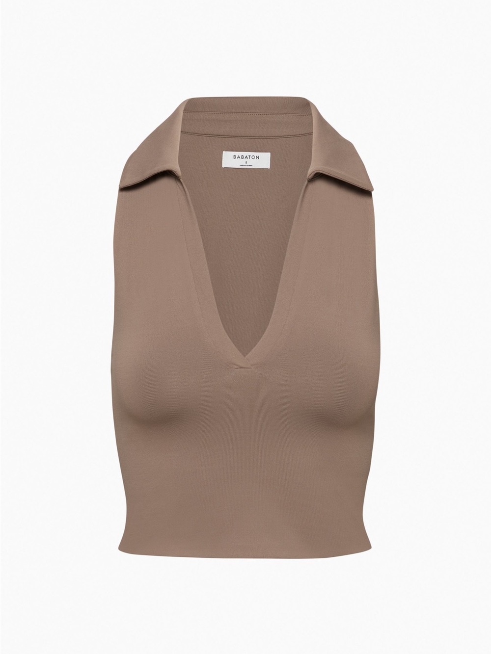 Aritzia Babaton Contour Polo Tank - Clay - Large